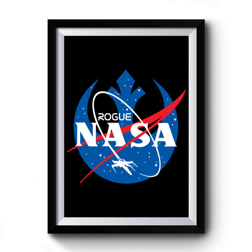 Nasa Rogue Art Simple Funny Premium Poster