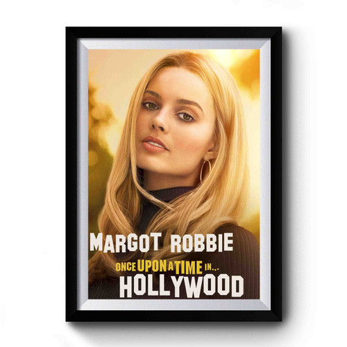 Once Upon A Time In Hollywood Margot Robbie Art Vintage Premium Poster