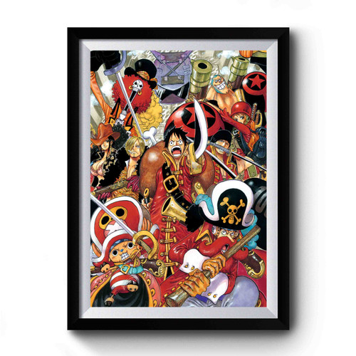 One Piece Anime Simple Design Premium Poster