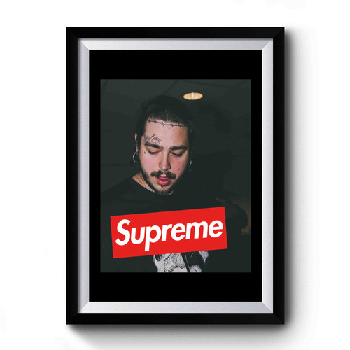 Post Malone Rapper Hip Hop Retro Premium Poster