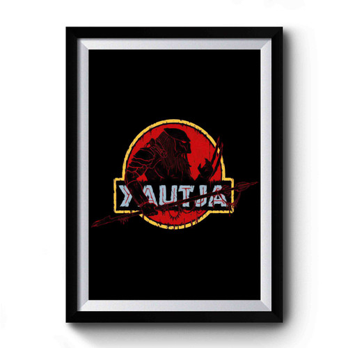 Predator Yautja Logo Art Simple Funny Premium Poster