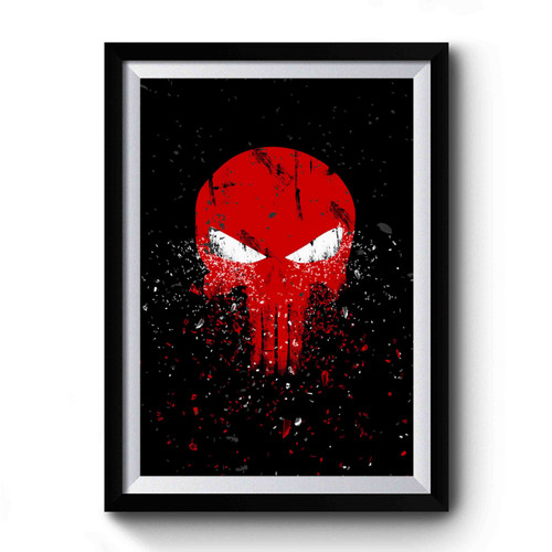 Punisher Art Simple Premium Poster