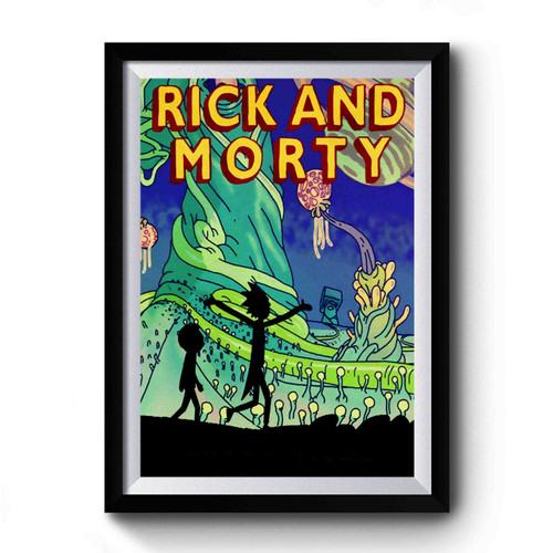 Rick And Morty Season 1 Vintage Premium Poster