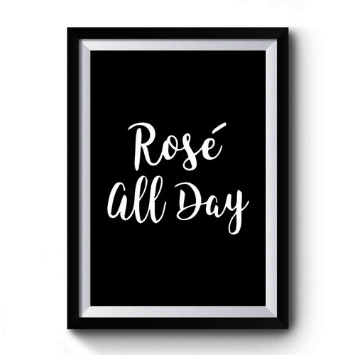 Rose All Day Retro Premium Poster