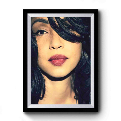 Sade Face Beautiful Singer Music Design Funny Premium Poster