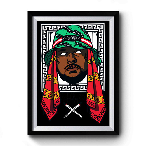 Schoolboy Q Oxymoron Vintage Premium Poster