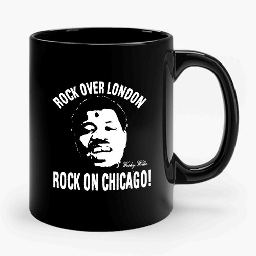 Rock Over London Rock On Chicago Wesley Willis Ceramic Mug