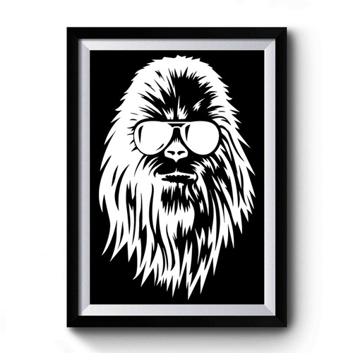 Star Wars Chewbacca Art Vintage Premium Poster