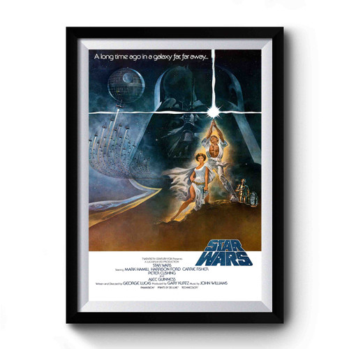 Star Wars Episode IV A New Hope Vintage Art Premium Poster