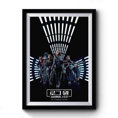 Star Wars Rogue One Design Funny Premium Poster