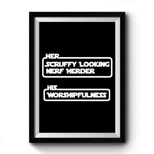Star Wars Rogue Quote Design Art Simple Premium Poster