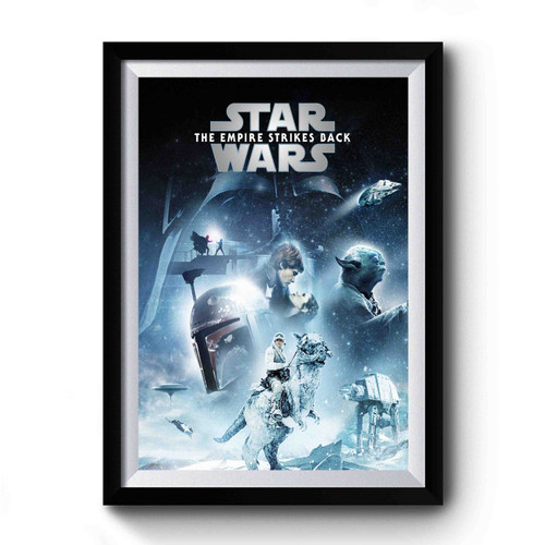 Star Wars The Empire Strikes Back Art Simple Premium Poster