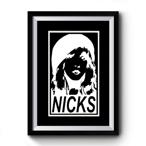 Stevie Nicks Retro Vintage Premium Poster