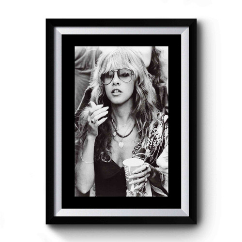 Stevie Nicks Fleetwood Mac Vintage Art Simple Premium Poster
