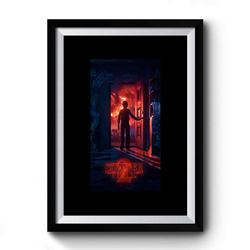 Stranger Things 2 Art Simple Funny Premium Poster