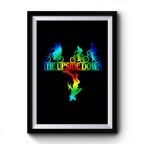 Stranger Things The Upside Down Demogorgon Art Simple Funny Premium Poster