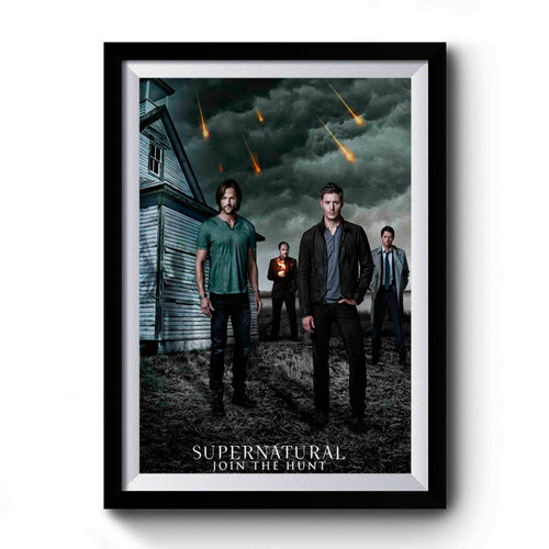 Supernatural Join The Hunt Art Vintage Premium Poster