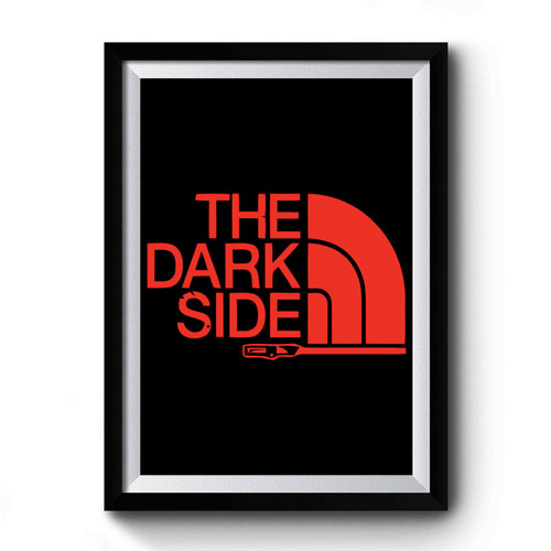 The Dark Side Design Art Simple Premium Poster