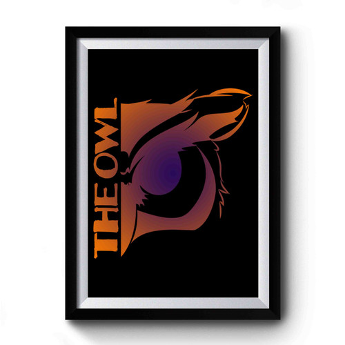 The Owl Vintage Art Premium Poster