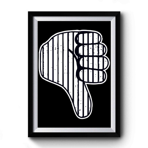 Thumbs Down Aaron Judge Vintage Art Simple Premium Poster