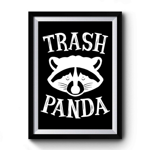 Trash Panda Vintage Retro Premium Poster