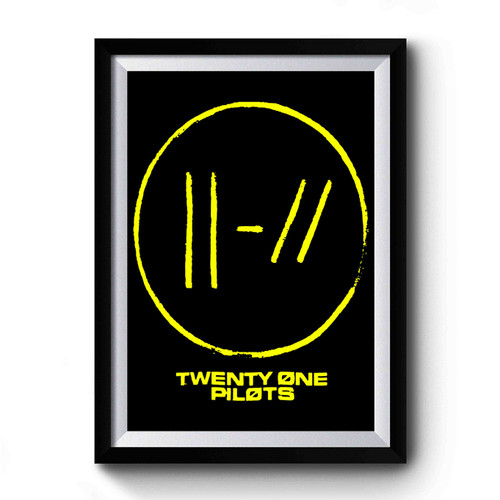 Twenty One Pilots Simple Design Premium Poster