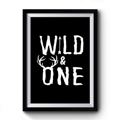 Wild & One Art Vintage Simple Premium Poster