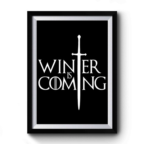 Winter Is Coming Game Of Thrones Vintage Premium Poster
