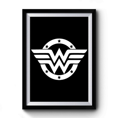 Wonder Woman Art Vintage Simple Premium Poster