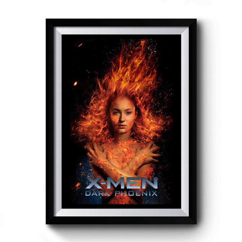 X Men Dark Phoenix Movie Retro Vintage Premium Poster