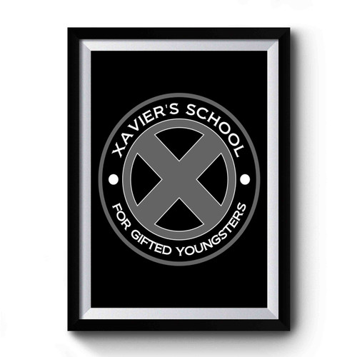 Xavier's School For Gifted Youngsters Vintage Art Simple Premium Poster