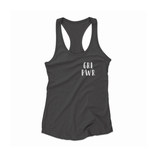 Girl Power Feminist Women Racerback Tank Top