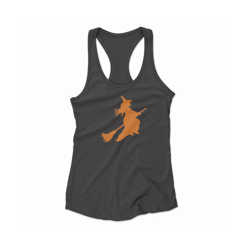 Halloween Witch Women Racerback Tank Top