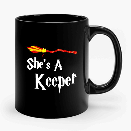 She's A Keeper Harry Potter Inspired Ceramic Mug