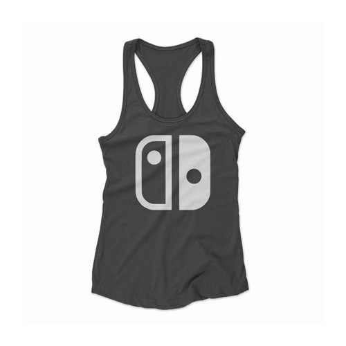 Nintendo Game Console Switch Logo Women Racerback Tank Top