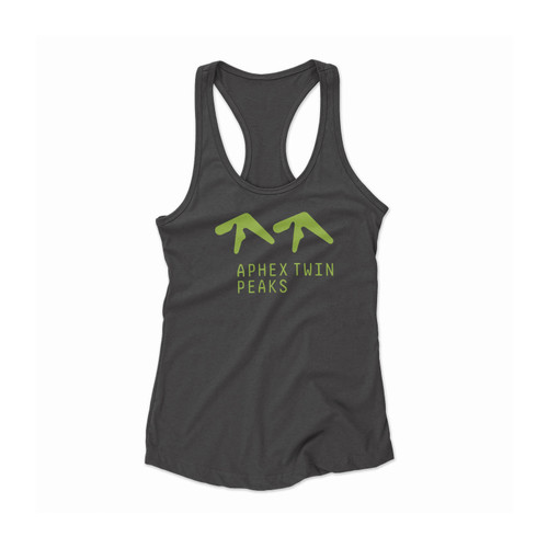 Aphex Twin Peaks Women Racerback Tank Top