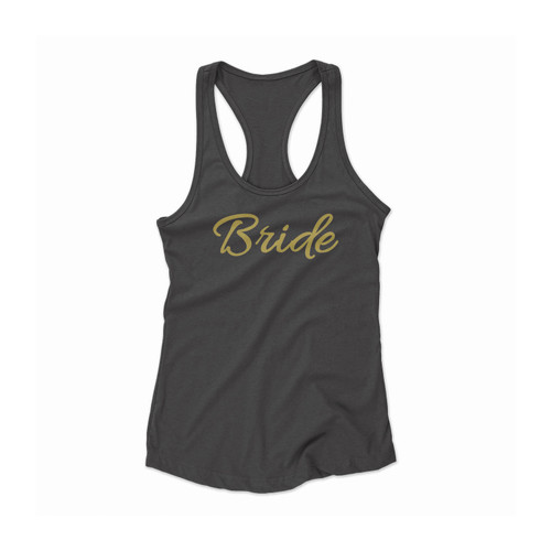 Bride Team Bride Bridesmaid Women Racerback Tank Top