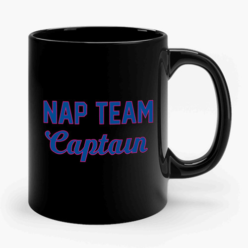 Soft Matching daddy Nap Team Captain Ceramic Mug