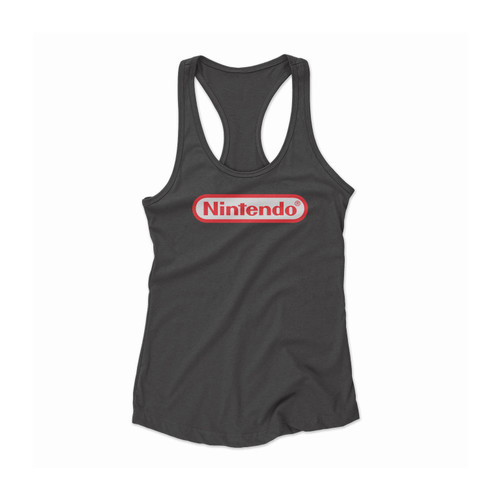 Nintendo Game Logo Women Racerback Tank Top