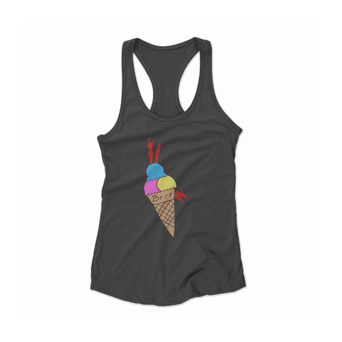 Ice Cream Tattoo Gucci Women Racerback Tank Top