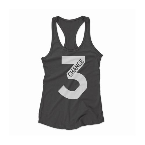 3 Chance Chance The Rapper No Problem Women Racerback Tank Top