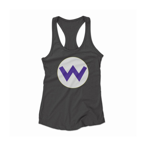 Wario Game Symbol Women Racerback Tank Top