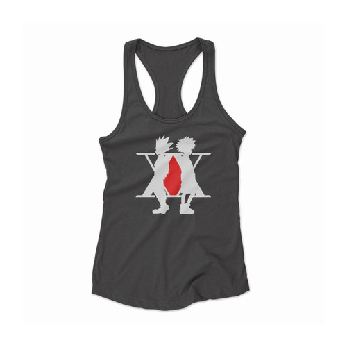 Hxh Hunter X Hunter Killua Gon Anime Otaku Women Racerback Tank Top