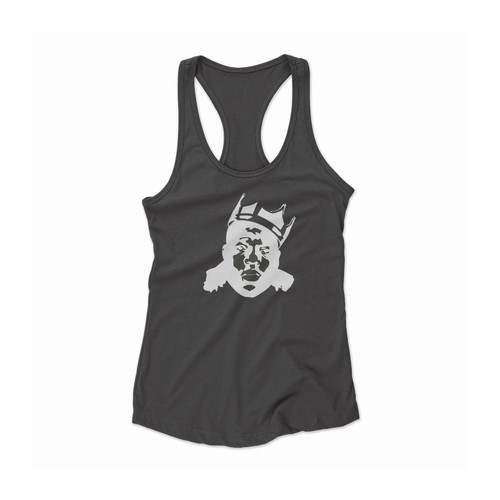 Biggie Notorious Big Rapper Crown Women Racerback Tank Top