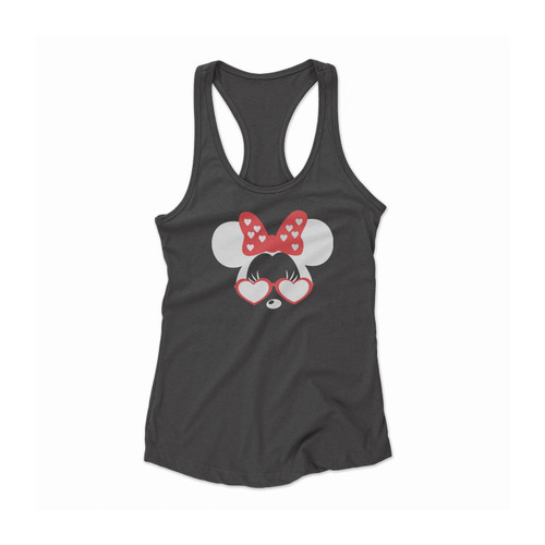 Mouse Minnie Disney Vacation Mouse Ears Family Vacation Women Racerback Tank Top