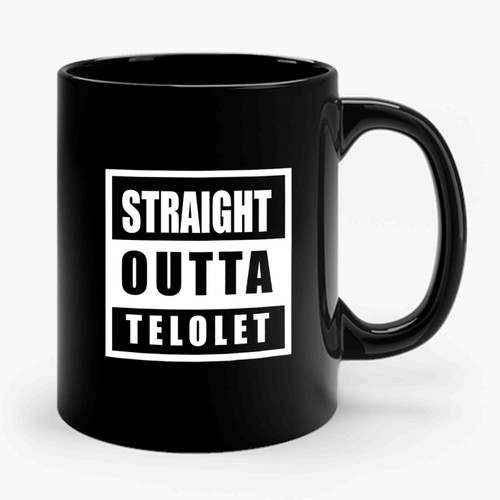 Straight Outta Telolet Om Telolet Om Ceramic Mug
