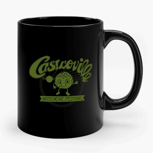 Stranger Things Dustin Cosplay Castroville Artichoke Festival Ceramic Mug