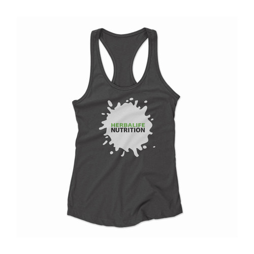 Herbalife Naturation Splash Graphic Women Racerback Tank Top