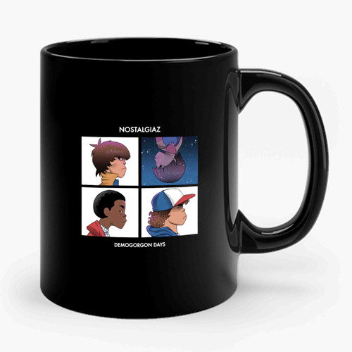 Stranger Things Parody Gorillaz Demogorgon Sci Fi Fantasy Geek Ceramic Mug