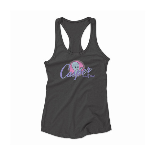 Casper The Friendly Ghost Cute Retro Women Racerback Tank Top